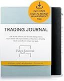Trading Journal: Guided trading journal, trading log book & investment journal. 300 pages to track psychologic patterns, manage risk and improve trade ... with crypto, stocks and forex market