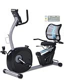 Kawnina Recumbent Exercise Bike, Recumbent Bike for Home with Smart Workout APP - Recumbent Bikes with Ergonomic Backrest and Comfort Seat, 420LBS Weight Capacity, Larger Backlit Display