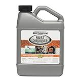 Rust-Oleum Rust Dissolver Soak & Bath | Heavy-Duty Corrosion Remover for Metal Tools, Cars, Bikes, Grills, Bolts, Firearms & More | Quart