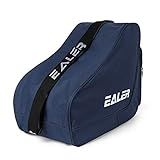 EALER Heavy-Duty Ice Hockey Skate Carry Bag, Adjustable Shoulder Strap-Navy