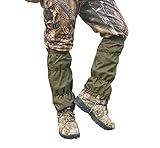 Snake Gaiters for Men Women Adjustable, Snake Proof Boot Gaiters for Hiking, Hunting, Snow, Trail, Snake Bite Protection Waterproof Oxford Leg Gators for Boots and Shoes, Snake Chap Guards