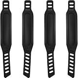 2 Pairs Exercise Bike Pedal Straps Universal Pedal Straps of 1.7 x 12 Inch for Exercise Cycle Home or Gym