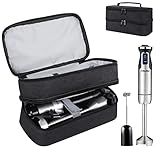 LOTCAIN Storage bag for Hand Blender,Carrying Case for Immersion Blender Handheld,Stick Blender Travel Storage Organizer (Bag Only)