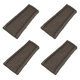 Suncast Outdoor System Protective Decorative Rain Gutter Downspout Splash Block, Easy to Install, Lightweight 1.3 Pounds, Java 4 Pack