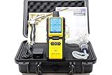Professional Combustion Analyzer by Forensics | USA NIST Calibration | HVAC, Combustion, Flue Exhaust Gas | CO, O2, COAF & EA | Filters and Probe | Color Display, Graphing, Data Logging |