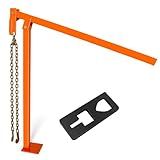 MAHOOMMAKH T-Post Puller, Fence Post Puller - Post Puller of Remove T-Posts, Wooden Fence Posts, Cement Plugs, or Small Tree Stumps
