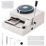 Huanyu PVC Card Embosser 68 Characters Manual Embossing Machine Credit ID VIP Code Gift Card Printer Letterpress Stamping Print Machine