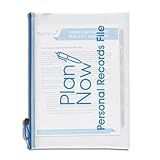 PlanNow Estate Organization Kit – Guided Personal Records File with Clear Instructions | 3-in-1 Legal Estate Planning Documents | Master Password Log & 10 Pre-Labeled Dividers | Lifetime Legal Support