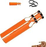 Leaf Blower Air Booster, Air Flow Booster for Blower, Turbo Nozzle Extension Boosts Speed & Power for Yard, Lawn, and Driveway Cleanup Fits 2–4 Inch Nozzles 1PC