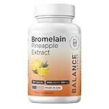 Balancebreens Bromelain 500mg, 120 Capsules - Pineapple Extract Digestive Enzyme, Supports Digestion and Joint Health Supplement