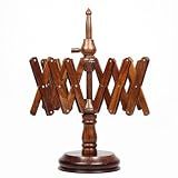 Mars Exports - Wooden Yarn Winder & Yarn Swift for Knitting and Crocheting | Hand Operated Manual Yarn Ball Winding Tools | Available as Winder, Swift & Combo (Rosewood) (ONLY Swift Rosewood)