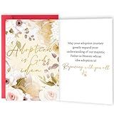 Mcduldul Adoption Cards for Adoptive Family, Happy Adoption Day Card for Children Girl Boy, Congratulations Card for Adoptive Parents
