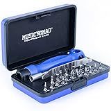 MusicNomad Premium 26 PC. Guitar Tech Screwdriver & Wrench Set MN229