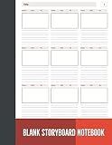 Blank Storyboard Notebook: Storyboard Sketchbook Paper Template Panel Pages for Storytelling, Filmmakers, Advertisers, Animators, and More. Size 8.5 x ... 9x9 Story Board Frames Per Page (Volume 8)
