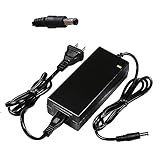 Jucuwe 42V 2A DC Male Power Adapter for 36V Electric Bike Lithium Battery Charger,Escooter Ebike Battery Charger Connector Diameter 5.5mmx2.1mm/2.5mm