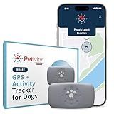 Petivity Smart GPS and Activity Pet Tracker for Dogs Powered by Purina, Waterproof Real Time Tracking GPS Dog Collar, Downloadable App, Subscription Required
