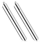 Restaurant Crumb Sweepers, Restaurant Crumb Cleaner, High Quality Stainless Steel Crumb Scraper, Crumber Tool for Waiters, Waitresses and Servers (2 PACK, Silver)