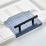 Ravinte Cabinet Door & Drawer Hardware Installation Template Kit Include Drill Bit Mounting Template for Cabinet Knob, Cabinet Pulls