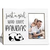 Panda Wooden Photo Frame Wall Display - 4x6 Inch, Perfect for Gifts or Party Favors