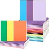 Gdotmely 36 Pack Mini Pocket Notebooks,3.5 X 5.5 Inch Lined Notebooks Bulk, Small Journal Memo Notepads for Students,Traveler,Office Meeting Supplies,12 Bright Colors (30 Sheets/60 Pages)