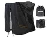 Treadmill Cover, Folding Treadmill Cover, Dustproof and Waterproof Cover, Oxford Cloth Waterproof Sunscreen Cover(Black)