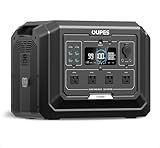 OUPES Mega 1 Portable Power Station 2000W (Surge 4500W), 1024Wh LiFePO4 Battery Solar Generator, Expandable to 5kWh, UPS, for Home Backup Power, Camping & Road Trips (Solar Panel Optional)