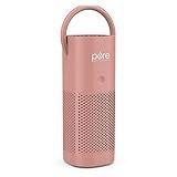 Pure Enrichment PureZone Mini Portable Air Purifier - Cordless True HEPA Filter Cleans Air & Eliminates 99.97% of Dust, Odors, & Allergens Close to You - Cars, School, & Office (Blush)