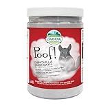 Oxbow POOF! Chinchilla Dust Bath,100% Natural Blue Beauty Dust for Chinchillas, Degus, Gerbils, and Hamsters, Small Animal Grooming, Natural Dusting Powder, 2.5 lbs Jar