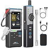 FNIRSI LPM-10A Network Cable Tester kit, Ethernet Cable Tester Wire Tracer, Cable Toner Wire Tester, Network Tester with POE/NCV/Length Test, Rechargeable Ethernet Toner for CAT5 CAT6 RJ11 Cables