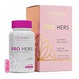 Crown Fertility Pro Hers Fertility Supplements for Women, 30-Day Supply
