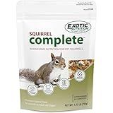 Exotic Nutrition Squirrel Complete (1.75 lb.) - Healthy Natural Food - Nutritional Diet for Pet & Captive Squirrels - Ground, Grey, Flying Squirrels, & Chipmunks