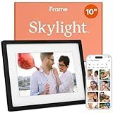 Skylight Frame – WiFi Digital Picture Frame Customer Support, Touch Screen Digital Photo Frame with Easy Setup, Photo Gifts for Parents and Grandparents - 10 Inch Black