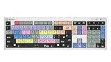 Logickeyboard 'Slimline' Designed for Editing in Grass Valley Edius • p/n LKBU-EDIUS-AJPU-US