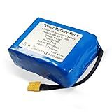 iDeaZoo 36V 2000mah Lithium Li-ion Hoverboard Battery with XT60,SL60 Plug Configuration 10S2P General Purpose Battery Replacement fit 42V 2000mah,Compatible for Most Hoverboard Models Without Axle