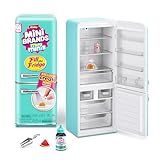 Mini Brands Fill The Fridge Playset w/UV Light by ZURU, Collectibles, DIY, Resin Play, Exclusive Recipe, NOT Edible, 8+