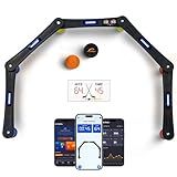 Potent Digital Stickhandling Trainer 2.0 – App-Enabled Hockey Training Aid | Real-Time Feedback, Scoreboard & Timer | Portable On/Off Ice Puck Handling & Reaction Drills