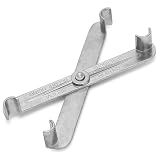 OEMTOOLS 25043 Fuel Line Disconnect Tool, For Releasing 5/16" and 3/8" Quick Connect Fuel Lines, Scissor-Style Design, Compatible with GM, Ford, Chrysler, and Mazda Vehicles