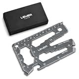 Lever Gear Toolcard Pro 40-in-1 Credit Card Multitool, TSA Compliant