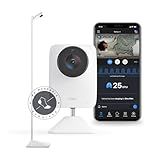 Miku Pro Smart Baby Monitor with Camera, Track Live Breathing with No Wearable, Real-Time Alerts, Sleep Analytics, 1080p Wi-Fi Video, Night Vision, and 2-Way Audio, Wall Mount & Floor Stand Included