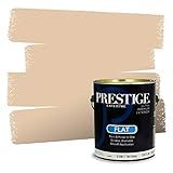 PRESTIGE Paints Exterior Paint and Primer In One, 1-Gallon, Flat, Comparable Match of Behr* Craft Juggler*