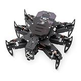 Adeept Ultimate Hexapod Spider Robot Kit, Metal Body, Arduino Programming, WiFi/IR Remote Control with OLED Display, Python/APP, STEM Educational Robotics Kit for Adults & Teens with PDF Manual