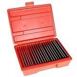 20 Pairs (40 Pack) 1/32In x 6In Steel Parallel Set .0002In Hardened Precision Machinist Tools