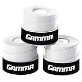 GAMMA AGSO10 Supreme Overgrip White, 3 pack