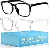 livho High Tech Blue Light Glasses - Advanced Blue Light Blocking Computer Glasses - Screen Fatigue & UV Protection