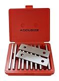 Accusize Precision Parallel Set 1/8 in x 6 in, 10 Matched Pairs