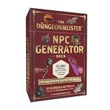 The Düngeonmeister NPC Generator Deck: A Mix-and-Match NPC Creation Tool for RPGs (Düngeonmeister Series)