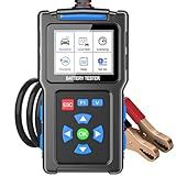Battery Load Tester 12v Automotive, Car Battery Tester and Alternator Tester for Vehicles, 20-2000 CCA Battery Checker Charging Cranking System Analyzer for 24v Truck, Boat, RV, ATV, Motorcycle, BT300