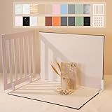 Photography Backdrop Product Photo Background: 10pcs/20pattern Small Product Photoshoot Props kit for Food Jewelry Mini Items Picture. (16.5x11.7inch Board Plus)