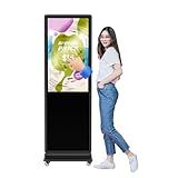 JIYANG 37 Inch Touchscreen Digital Signage Kiosk Ultra HD IPS Business Display with Android OS Support Split Screen and HDMI Input Ideal for Events and Office Spaces