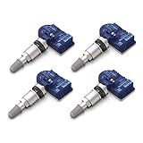 MORESENSOR Compact PRO Series 433MHz TPMS Tire Pressure Sensor 4-Pack | Preprogrammed for Select 30+ Korean Brand Models | Replacement for 52933D4100 52933F2000 | Clamp-in | KX-S163-4